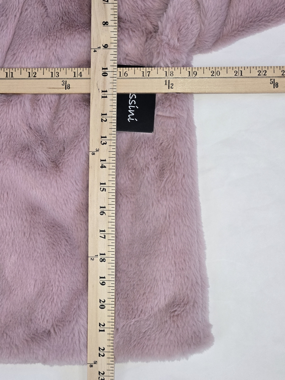 NWT! Messini Cozy Blush Pink Faux Fur Teddy Glam Barbiecore Plush Jacket Size M. - Picture 10 of 11